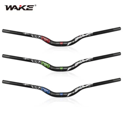 WAKE Aluminium Alloy Mountain Bike Handlebar MTB 31.8*780mm Up 55mm Handle Bars - Image 1 of 4