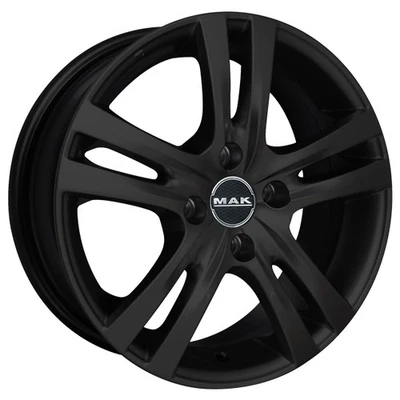 LLANTAS MAK ZENITH PARA ROVER 400 - 45 6.5X16 4X100 GLOSS BLACK 1R3 - Imagen 1 de 4