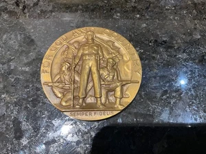 US American Legion School Award For God & Country Bronze Medal - Picture 1 of 2