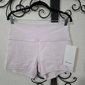 Pantalones Cortos Lululemon Align 4" Rosa Feliz 12 - Imagen 1 de 7