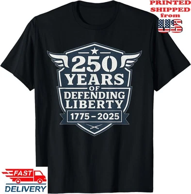 Camiseta Patriótica Ejército EE. UU. Desfile Militar 250 Aniversario 2025, Camiseta Unisex Foto 1 de 4