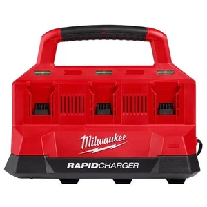 MILWAUKEE PACKOUT™ 6 BAY RAPID CHARGER M18PC6 - Bild 1 von 5