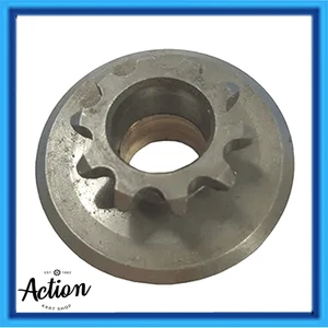 GO KART 10 TOOTH ROTAX MAX ENGINE CLUTCH SPROCKET + NUT + PIN NEW FREE AU. DEL. - Bild 1 von 2