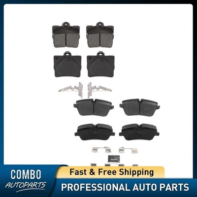 Front Rear Ceramic Brake Pad for 2002-2005 Mercedes-Benz C230 - Image 1 of 4