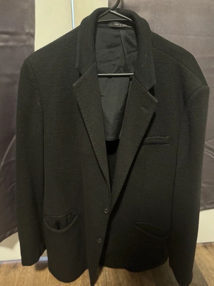 Chaqueta Blazer Emporio Armani Johnny Line Talla Grande Hecha en Italia Foto 1 de 3