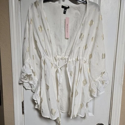 Aqua Swim KIMONO Cover Up XS/S NUEVO CON ETIQUETAS Foto 1 de 4
