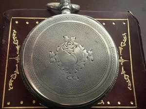 Taschenuhr Silber 800 Herren PDA Zu Überholen Teile Vintage Zylinder 23 - Bild 1 von 10