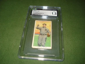 1909 Piedmont 350 T206 Wild Bill Donovan Detroit Tigers Baseball Card CGC NICE - Bild 1 von 6