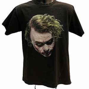 Vintage The Dark Knight Joker Face T-Shirt - Heath Ledger - DC Comics - Gr. M - Bild 1 von 9