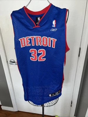 Reebok NBA Detroit Pistons Richard Rip Hamilton # 32 Jersey Size XL Stitched - Image 1 of 4