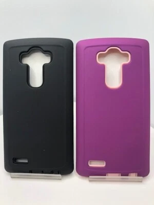 For LG G4 (LS991/VS986/US991/H812) Hybrid Rugged Rubbed Case Cover - Image 1 of 4