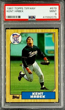 1987 Topps Tiffany #679 Kent Hrbek Twins PSA 9 Mint *Only 17 Graded higher*