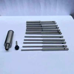Black and Decker Top .375" Sedile Valvola Rettifica Pilota Set di 12 pz con Supporto - Foto 1 di 9