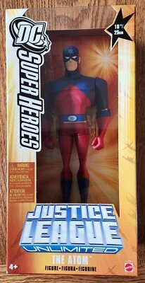 10" THE ATOM de JUSTICE LEAGUE ILIMITADO 2005 con Minifigura 1.25 Mattel-Nuevo Foto 1 de 4