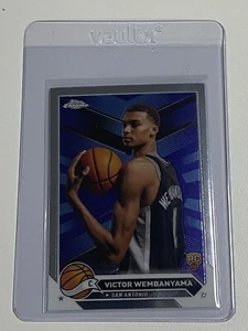 2023-24 Topps Chrome Victor Wembanyama RC #1 Spurs - Bild 1 von 2