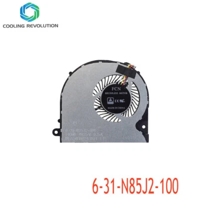 Laptop GPU Cooling Fan DFS501105FR0T FKMF For HASEE Z7M-KP5SC 6-31-N85J2-100 - Image 1 of 2