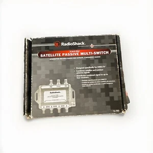 Radio Shack 16-985 Satellite Passive Multi-Switch. 3-in 4-out. New Old Stock - Picture 1 of 1