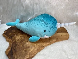 Scentsy Buddy Nelson the Narwhal Plush Stuffed Animal No Scent Pack Cuddle Buddy - Picture 1 of 10