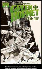Green Hornet: Year One 1/G Dynamite 2010 VF Sketch Variant Cover