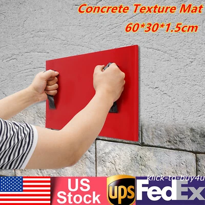 Concrete Texturing Skin 24*12" Concrete Stamps Mats Set Concrete Stamping - Image 1 of 4