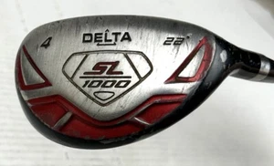 Delta SL1000 22 Degree Hybrid 4 Iron Steel Shaft Reg Flex 38" - Picture 1 of 8