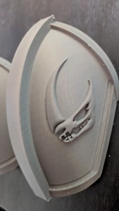 Mandalorian Shoulder Armor 1:1 Model by Galactic Armory replica ABS Fan Art - Picture 1 of 7