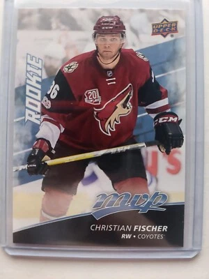 2017-18 Upper Deck MVP ROOKIE SP Christian Fischer Arizona Coyotes Card #239 - Image 1 of 2