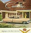 Vintage Print Ad Cadillac Car General Electric TV Television Black Daylite