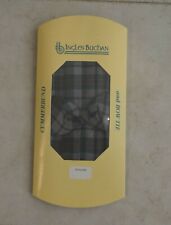 Scottish cummerbund & bow tie Ingles Buchan Wool  green tartan Plaid pattern NIB