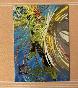 2024 Android 16 Dragon Ball Thick Textured Gold Stamped Holo Foil Anime Card DBZ - Picture 1 of 5