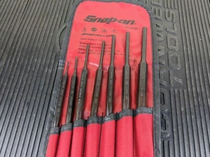 #bg302 Snap On Tools Punch And Chisel Set PPCD70BK 8-Piece - Picture 1 of 13