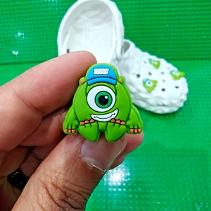 Mike Wazowski Schuh-Anhänger - lustiges & robustes Accessoire für Clogs, Slipper - Bild 1 von 7