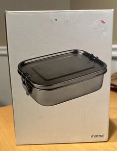 Dreher Stainless Steel Bento Lunch Box Container With Lock Clips Design 1200ml - Picture 1 of 5