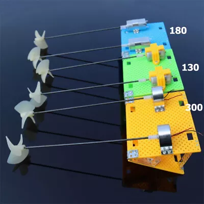 Boot Schiff Modellbausatz Twin Dual Motor Fernbedienung Elektro Propeller Modell - Bild 1 von 4