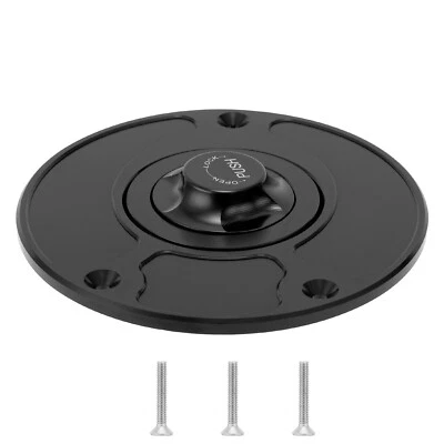 CNC Keyless Gas Fuel Tank Cap Cover For Honda CBR600 CBR600RR 400RR 250RR 1000RR - Image 1 of 4