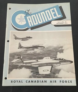RCAF ORIGINAL NOV 1954 ROUNDEL MAGAZINE | F-86 | T-33 | CF-100 | EX CON - Picture 1 of 10
