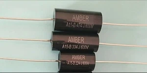 Pure Black capacitor kit .630 volt 2% tolerance valve radio.SMALLER KIT - Picture 1 of 4