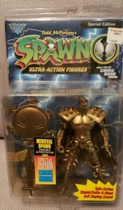 ¡Raro Vintage Original Spawn Medieval Gold Spawn! ¡Juguetes McFarlane! 1996! ¡Sellado! - Imagen 1 de 5