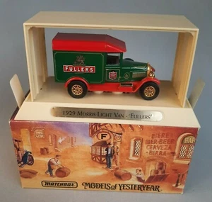 1993 Matchbox Great Beers of The World 1929 Morris Light Van Fullers YGB04 - Picture 1 of 6