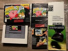 Kirby's Dream Land 3 (Super Nintendo, 1997) CIB WITH BOX MANUAL AND INSERTS