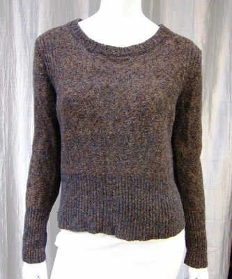 MARC BY MARC JACOB ДЛИННЫМ РУКАВОМ СВИТЕР РАЗМЕР M СРЕДНИЙ КОРИЧНЕВЫЙ ВОРОТА  - Изображение 1 из 4