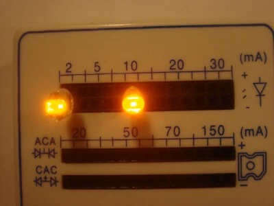 50x LED gelb 5mm oval 2mA 1400mcd low current TOL-52SyhCE13-S7M #3-01 - Bild 1 von 4