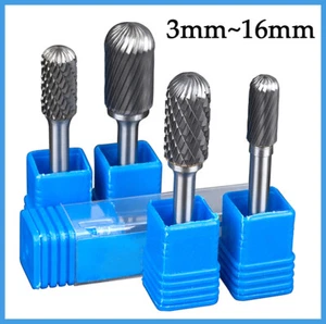Shank C-Type Rotary File Burr Solid Carbide Cutter Grinding Shank Drill Bit - Picture 1 of 12
