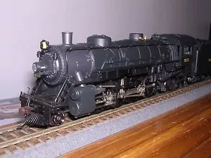 B.L.I. #2177 P.R.R. Light Mike 2-8-2 Steam Loco #9631 w/DCC & Sound H.O. 1/87 - Picture 1 of 9
