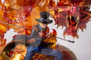 DT Studio One Piece Sabo Fiery Dragon GK Coleccionista PU + Estatua de Resina HOTSALE - Imagen 1 de 7