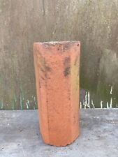 Vintage Early 1900s Terra Cotta Octagonal Round 12" Section Flower Planter Pot