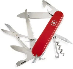 VICTORINOX "Huntsman" Swiss Army Knife | 15 Functions| RED | $50 MSRP - Picture 1 of 3