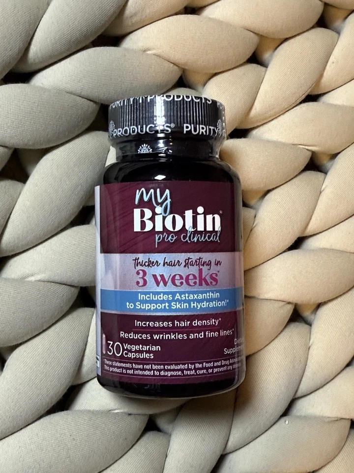 My Biotin Cabello Piel Uñas Fórmula 30 Cápsulas Densidad y Crecimiento Cabello Exp 10/2026 Foto 1 de 1