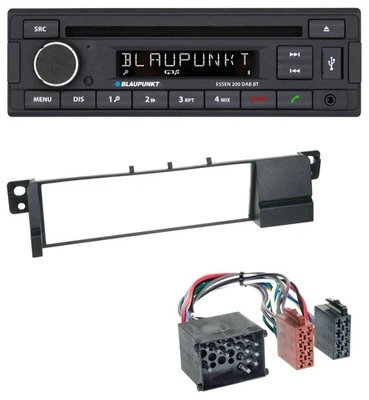 Blaupunkt USB MP3 Bluetooth DAB CD Autoradio für BMW 3er E46 (Rundpin, ab 1998) - Bild 1 von 4