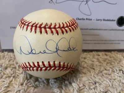Derek Jeter Signed Rawlings "OAL" Ball (Gene Budig) Beckett LOA New York Yankees - Image 1 of 4